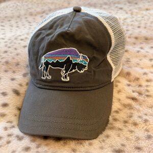 Patagonia Buffalo Patch Mesh Hat Size One Size Fist All - Adjustable Strap